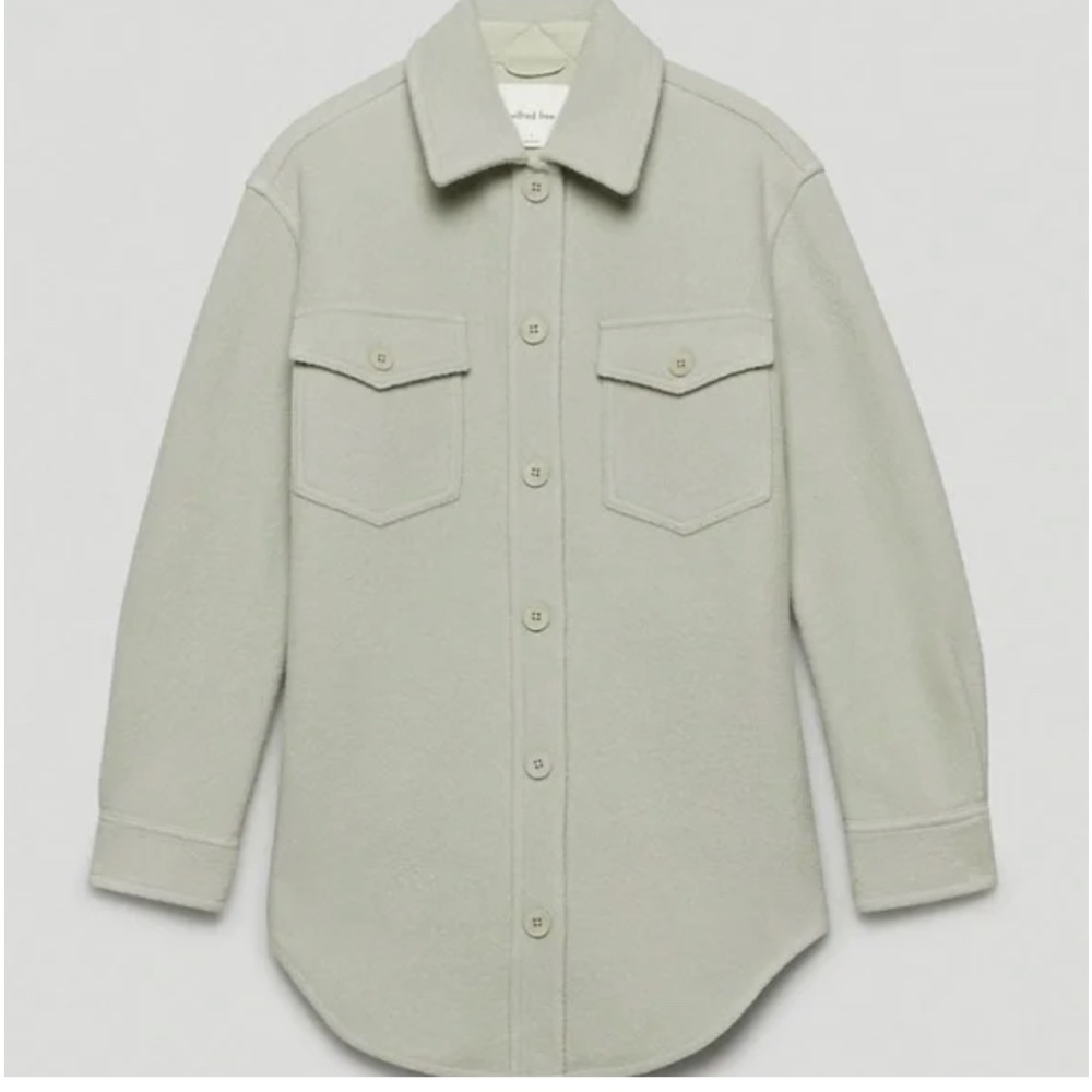 Aritzia Wilfred Free Ganna Shirt Jacket